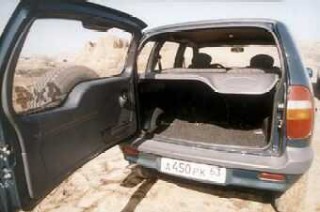 New VAZ2123 Niva tailgate