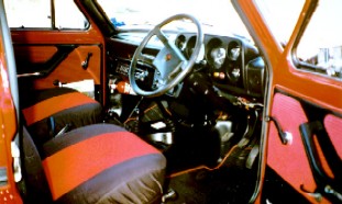 Interior of Lada